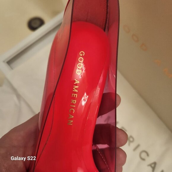 Good American Pink Cinder-FckingRella Pump. NIB. Various sizes - Picture 8 of 12